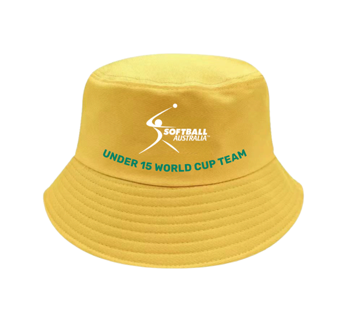 U15 Softball Bucket Hat - Yellow - Image 2